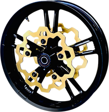LYNDALL RACING BRAKES LLC Rotor with Gas Slots - Prodigy/Enforcer - Gold - 11.8" 3-232-2