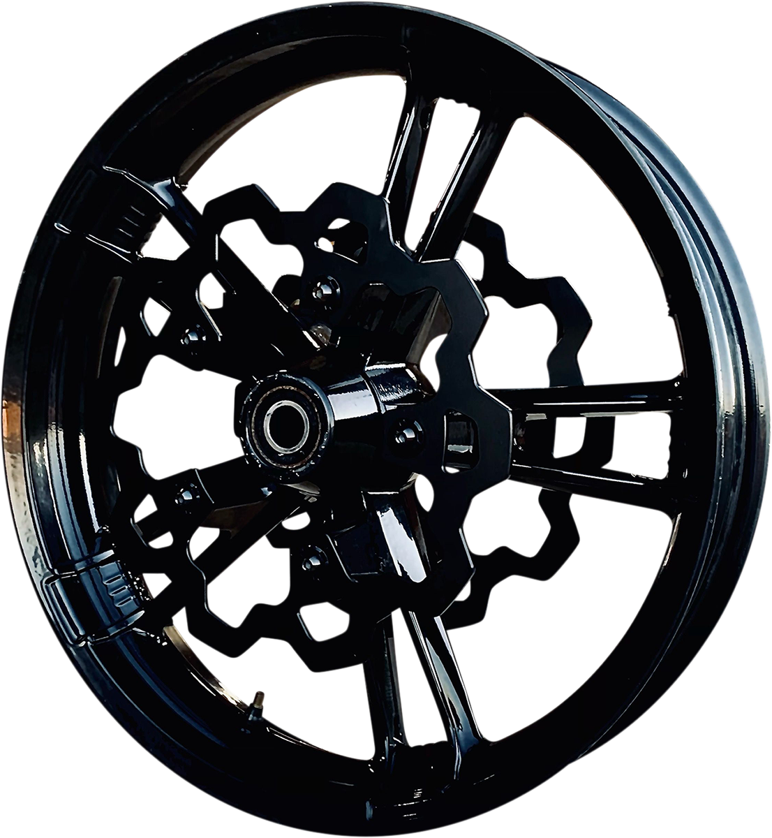 LYNDALL RACING BRAKES LLC Rotor with Gas Slots - Prodigy/Enforcer - Black - 11.8" 3-231-2