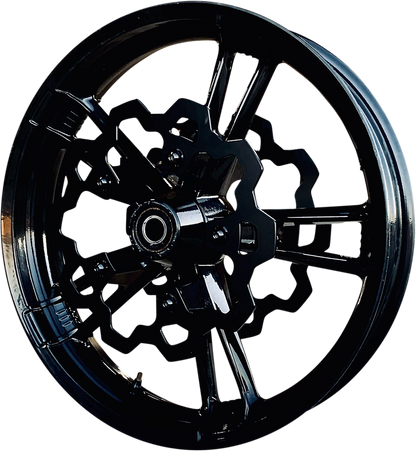LYNDALL RACING BRAKES LLC Rotor with Gas Slots - Prodigy/Enforcer - Black - 11.8" 3-231-2