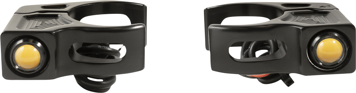 JOKER MACHINE Turn Signal - 39 mm - Amber - Black 05-220-1
