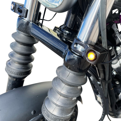 JOKER MACHINE Turn Signal - 39 mm - Amber - Black 05-220-1