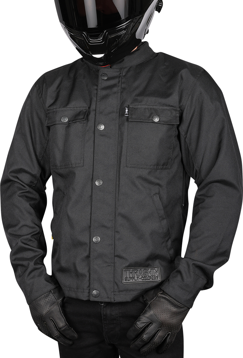 THRASHIN SUPPLY CO. Atlas v2 Riding Jacket - Black - XL TMJ-09-11