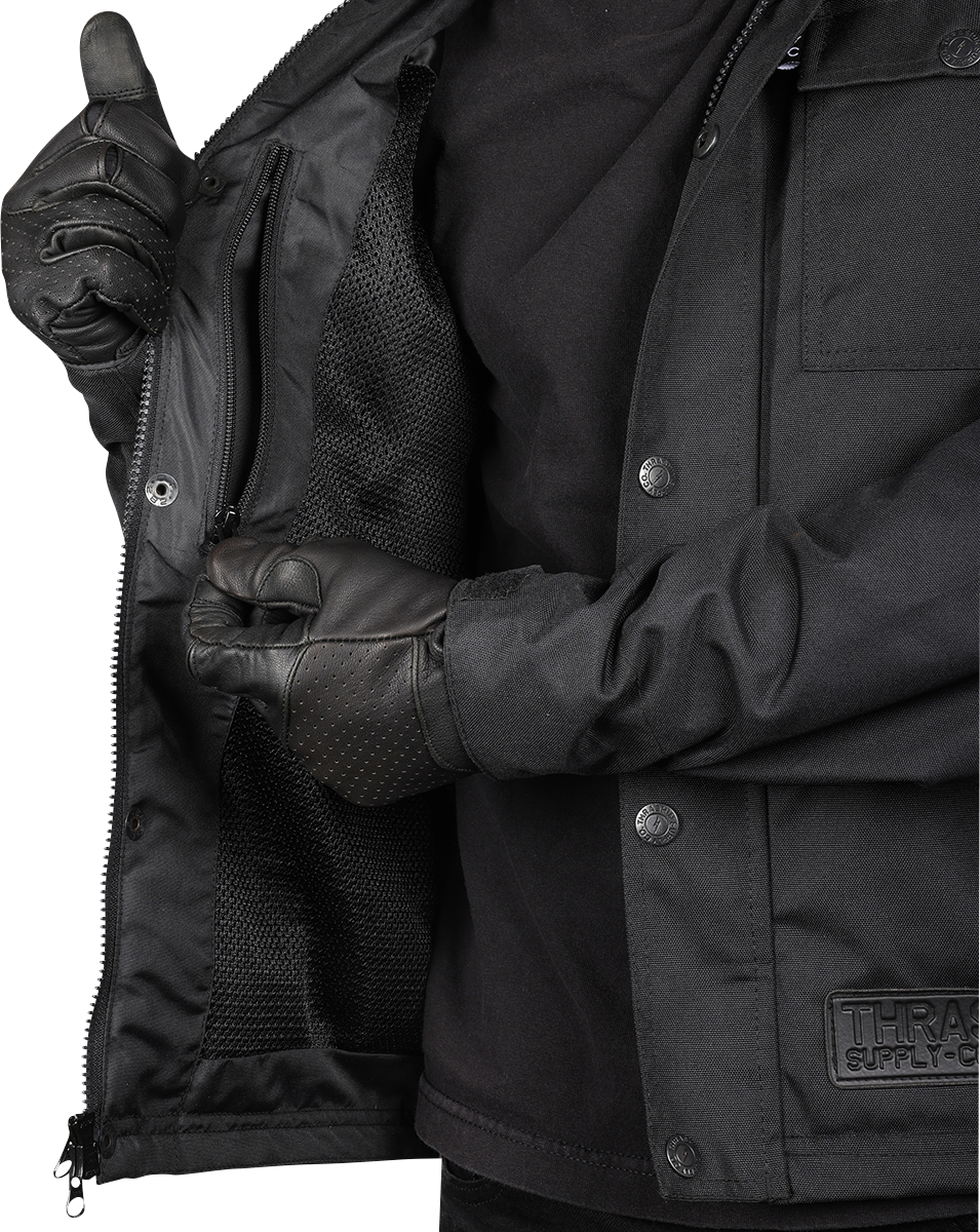 THRASHIN SUPPLY CO. Atlas v2 Riding Jacket - Black - XL TMJ-09-11