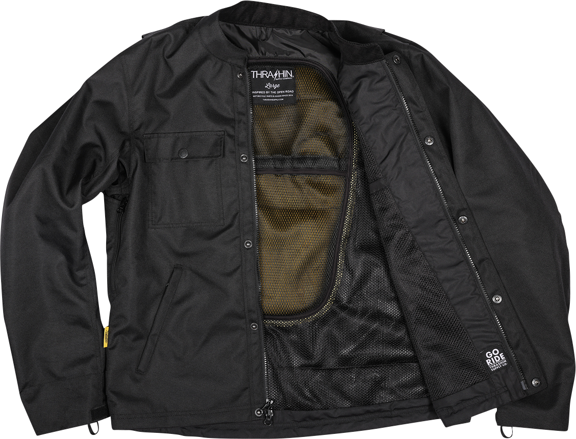 THRASHIN SUPPLY CO. Atlas v2 Riding Jacket - Black - 2XL TMJ-09-12