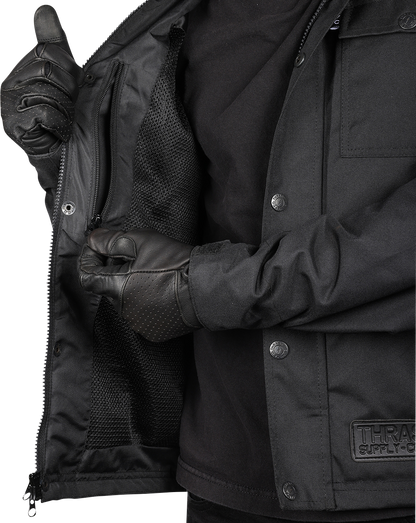 THRASHIN SUPPLY CO. Atlas v2 Riding Jacket - Black - 2XL TMJ-09-12