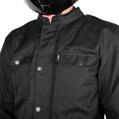 THRASHIN SUPPLY CO. Atlas v2 Riding Jacket - Black - Large TMJ-09-10