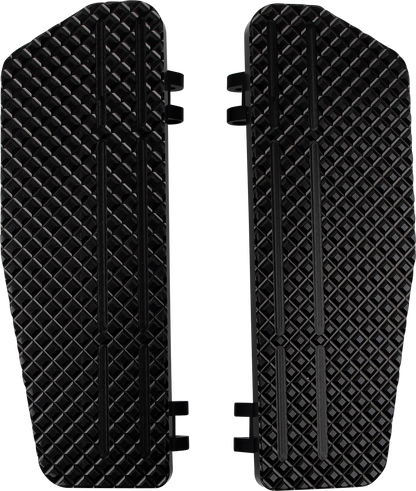 LA CHOPPERS County Line Billet Floorboards - Black - FL LA-P101-00B