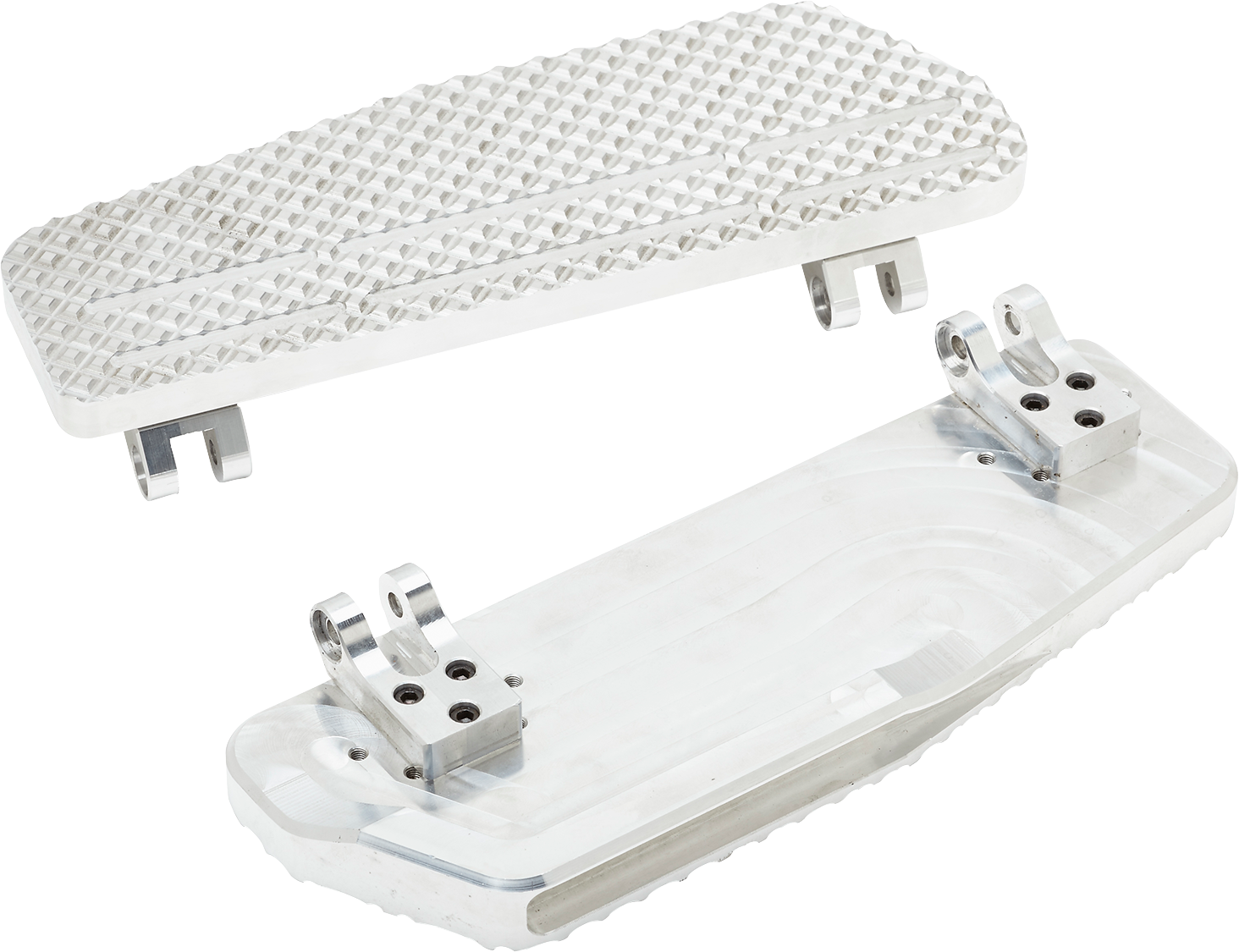 LA CHOPPERS County Line Billet Floorboards - Raw - FL LA-P101-00