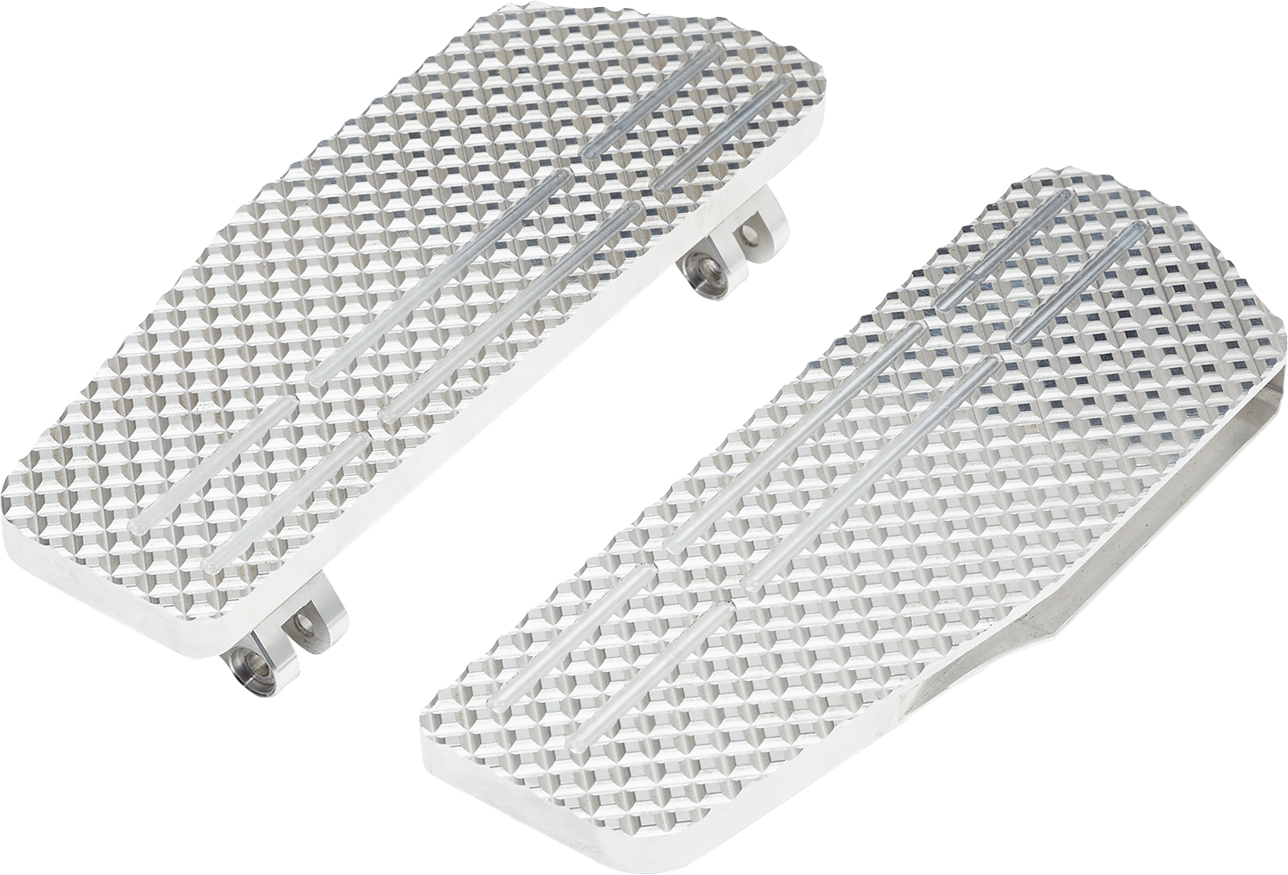 LA CHOPPERS County Line Billet Floorboards - Raw - FL LA-P101-00