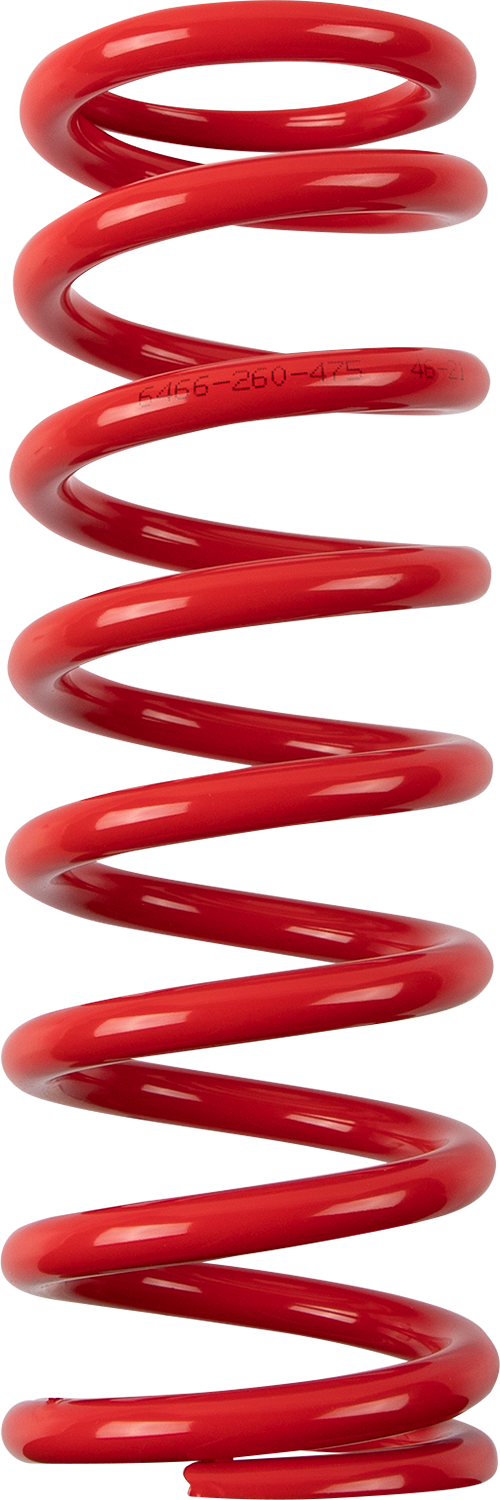 MOOSE OFFROAD Shock Spring - 64/66 mm OD - 47.5 n/mm - Red 1312-0997