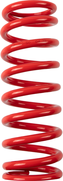 MOOSE OFFROAD Shock Spring - 64/66 mm OD - 50 n/mm - Red 1312-0998
