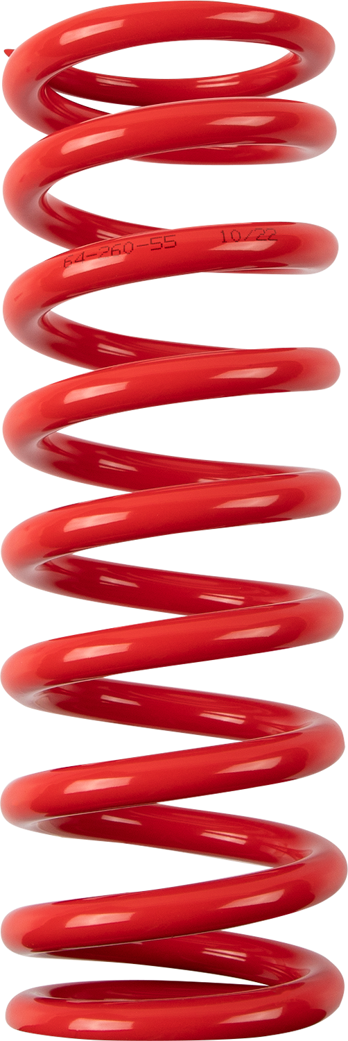 MOOSE OFFROAD Shock Spring - 64/66 mm OD - 55 n/mm - Red 1312-1000