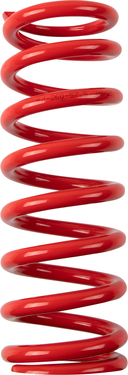 MOOSE OFFROAD Shock Spring - 64/66 mm OD - 57.5 n/mm - Red 1312-1001
