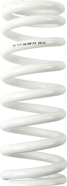 MOOSE OFFROAD Shock Spring - 59 mm OD - 66/69/72 n/mm - White 1312-1016
