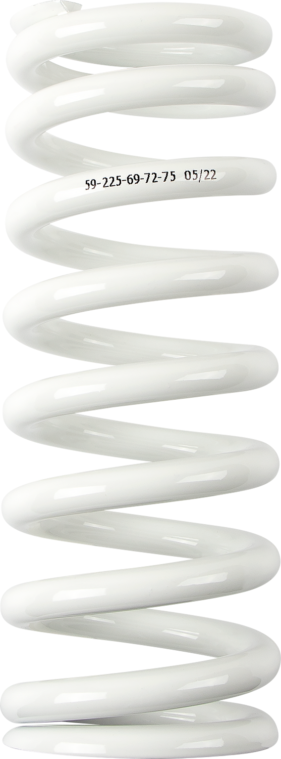 MOOSE OFFROAD Shock Spring - 59 mm OD - 69/72/75 n/mm - White 1312-1018