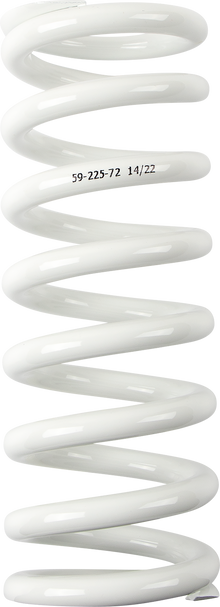 MOOSE OFFROAD Shock Spring - 59 mm OD - 72 n/mm - White 1312-1019