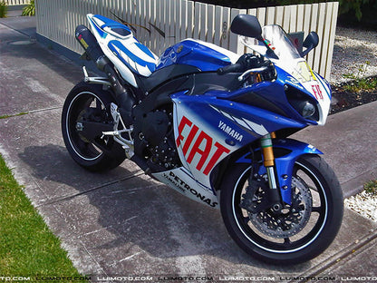LUIMOTO Limited Edition Passenger Seat Cover for the YAMAHA R1 (09-14)