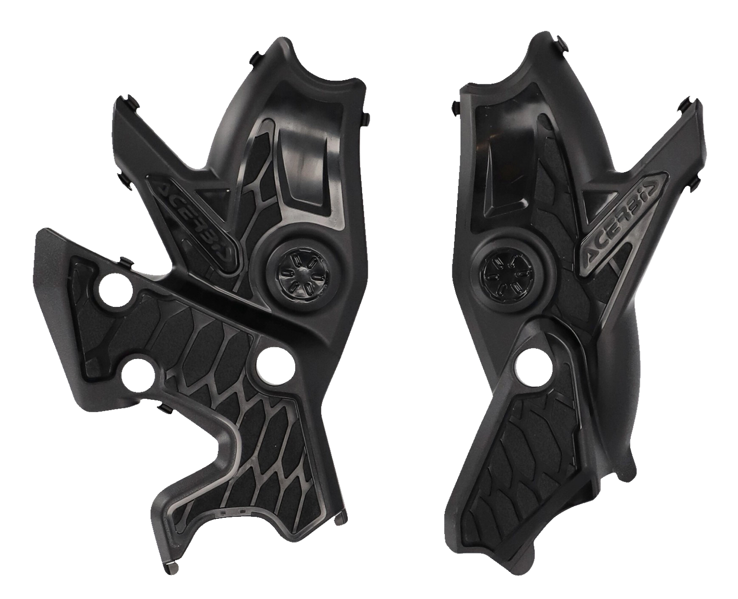 ACERBIS X-Grip Frame Guards - Black - Tenere 700 2911460001