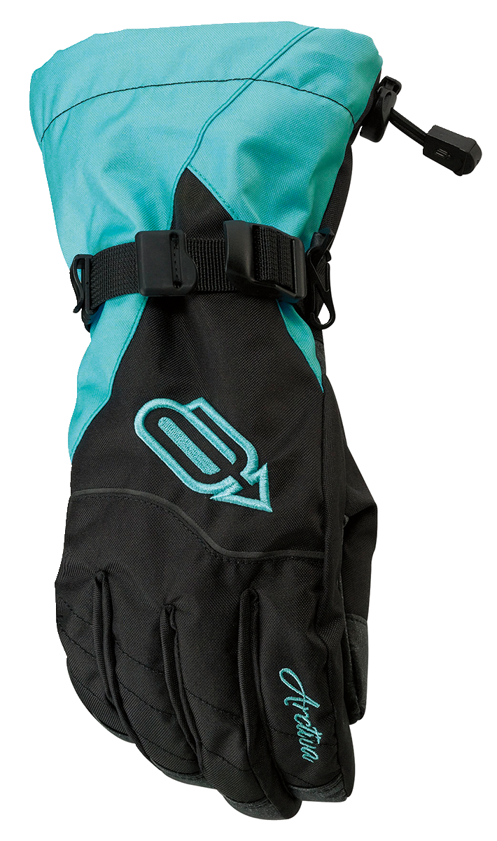 ARCTIVA Women's Pivot Classic Gloves - Black/Blue - Small 3341-0423