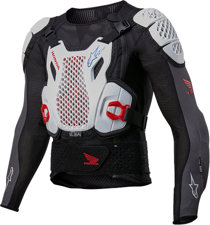 ALPINESTARS Honda Bionic Plus v2 Protection Jacket - Black/White/Blue/Bright Red - XL 6506023-1272-XL