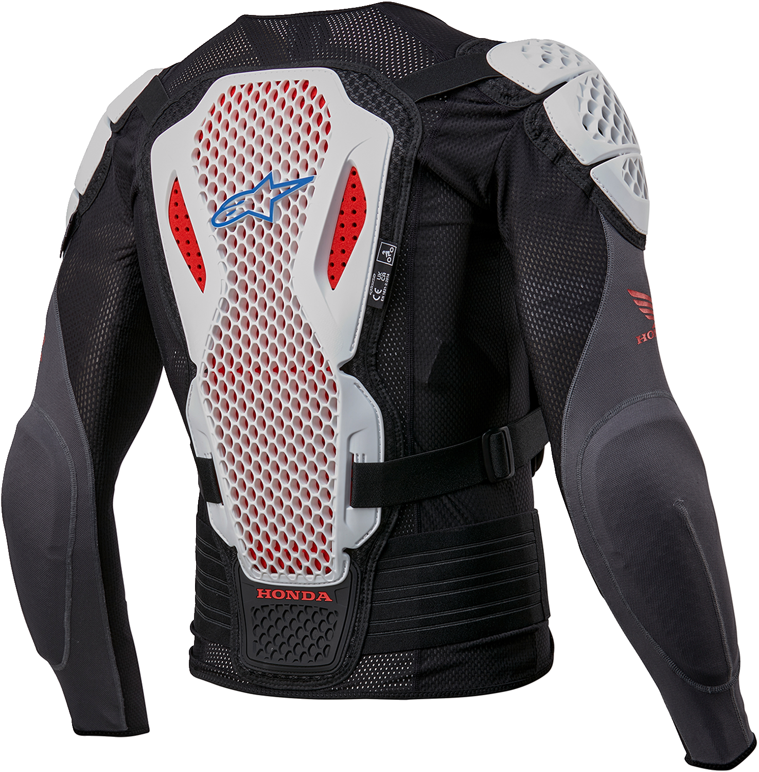 ALPINESTARS Honda Bionic Plus v2 Protection Jacket - Black/White/Blue/Bright Red - XL 6506023-1272-XL