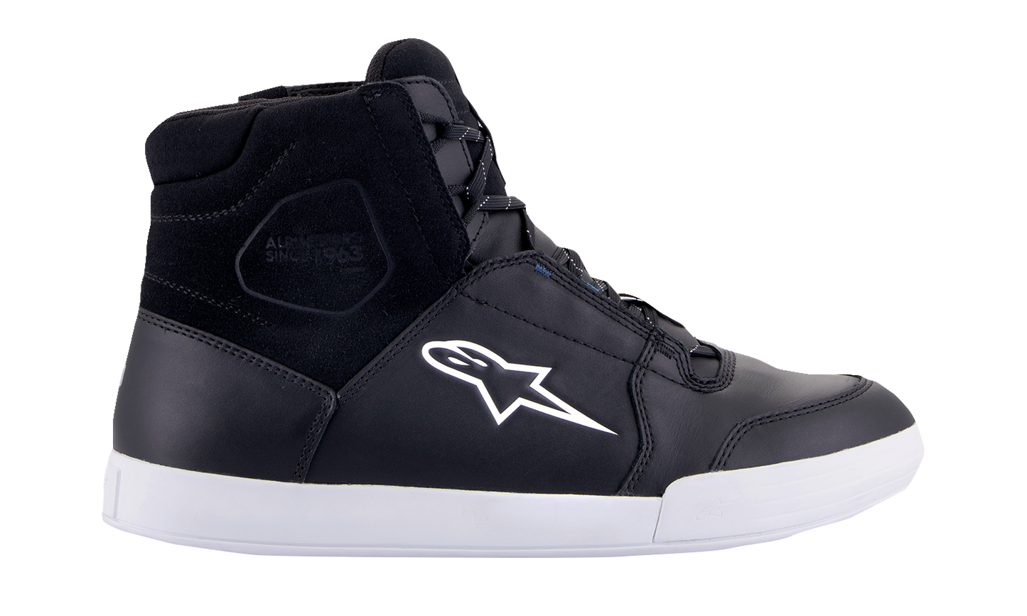 ALPINESTARS Chrome Shoes - Waterproof - Black/White - US 11.5 / EU 45 2543123-157-115