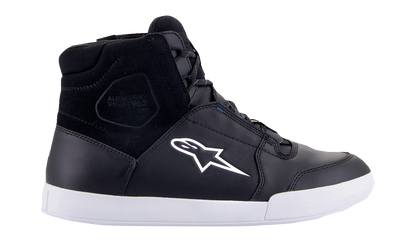 ALPINESTARS Chrome Shoes - Waterproof - Black/White - US 12 / EU 45.5 2543123-157-12
