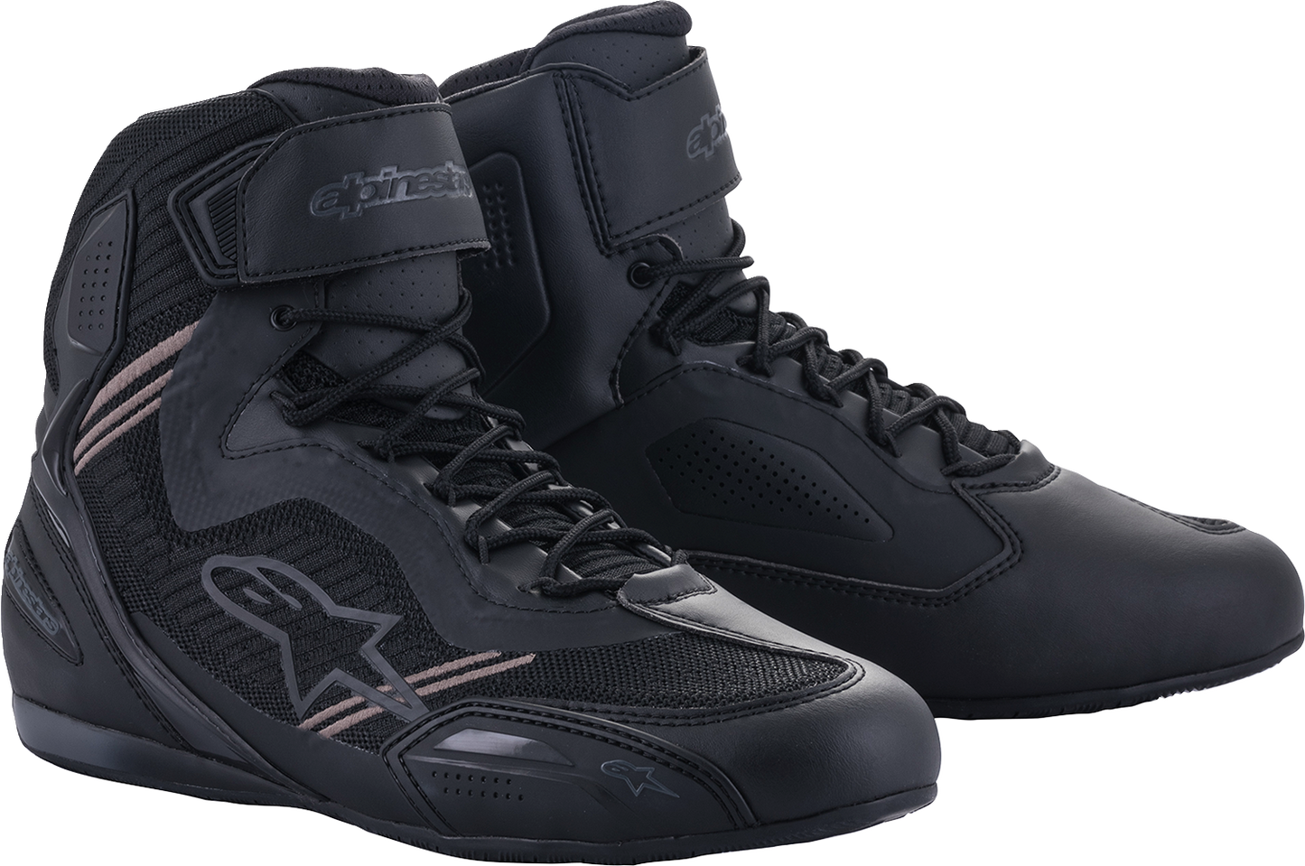 ALPINESTARS Faster-3 Rideknit® Shoes - Black/Gray - US 14 / EU 48 2510319-111-14
