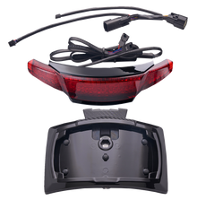 CIRO Taillight/License Plate Holder - Red Lens - Black 40374