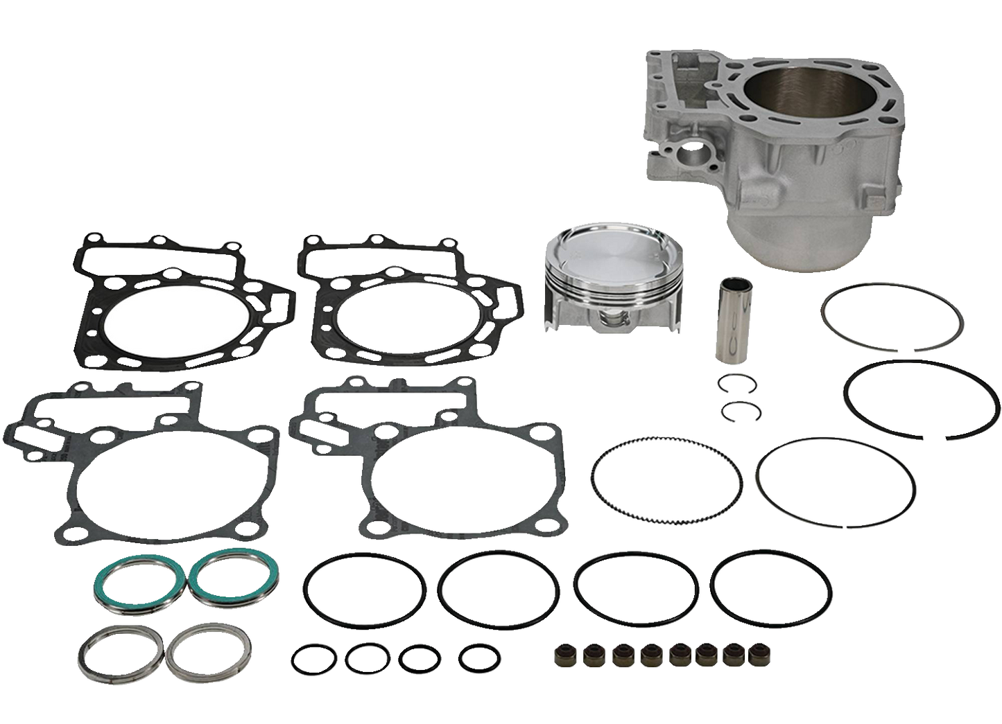 CYLINDER WORKS Cylinder Kit - High Compression - 85.00 mm - Kawasaki CW30014K03HC