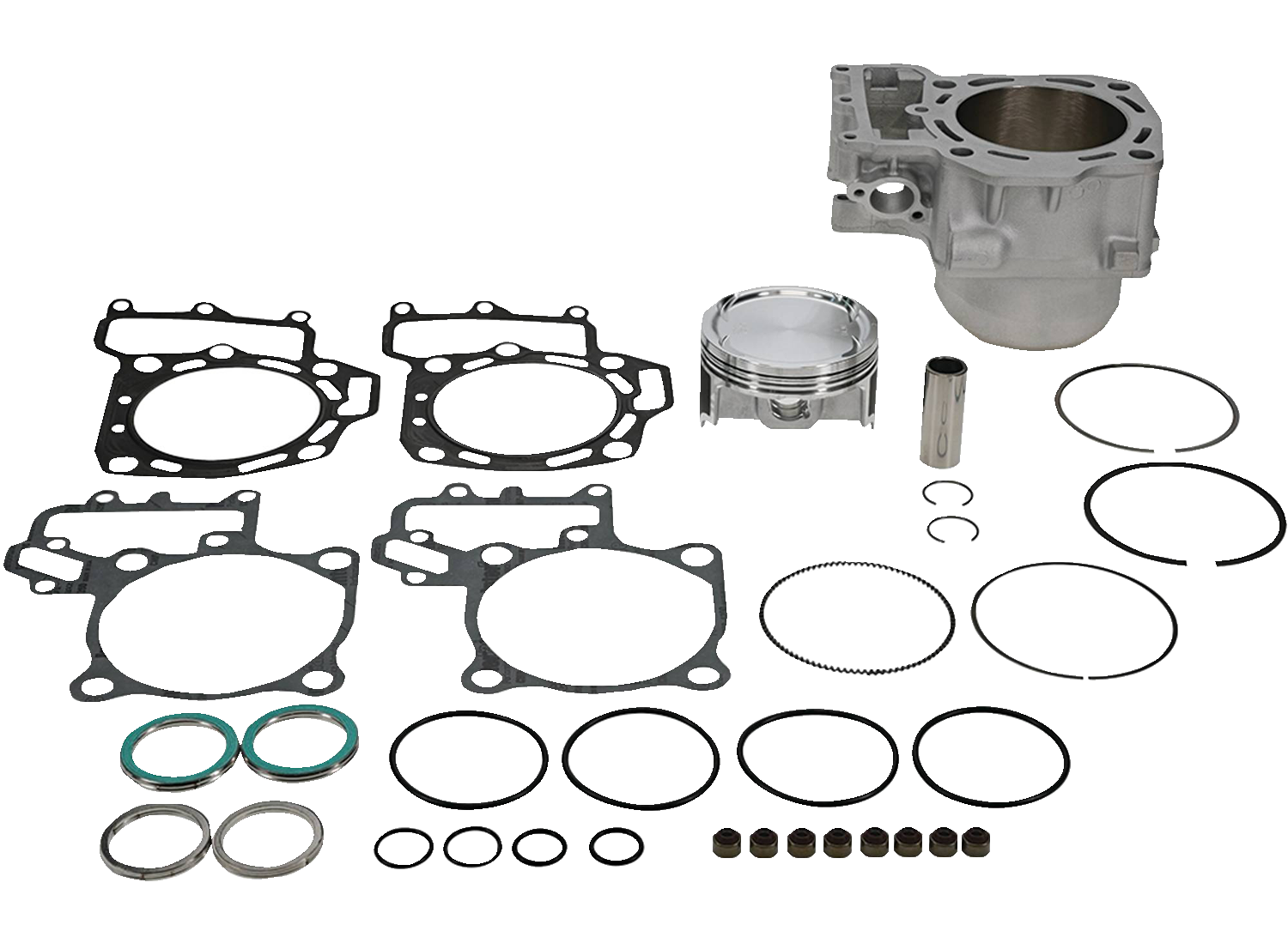 CYLINDER WORKS Cylinder Kit - High Compression - 85.00 mm - Kawasaki CW30014K03HC