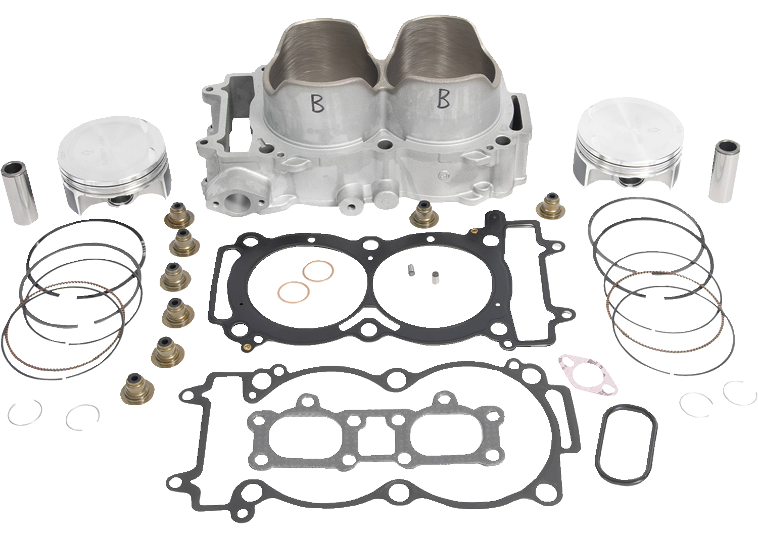 CYLINDER WORKS Cylinder Kit - Standard Bore - 93.00 mm - Polaris CW60008K01-1