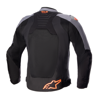 ALPINESTARS SMX Air Jacket - Dark Gray/Black/Orange Fluo - 4XL 3306523-914-4XL
