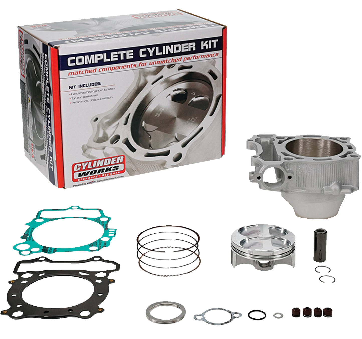 CYLINDER WORKS Cylinder Kit - Standard Bore - 77.00 mm - Yamaha CW20013K01