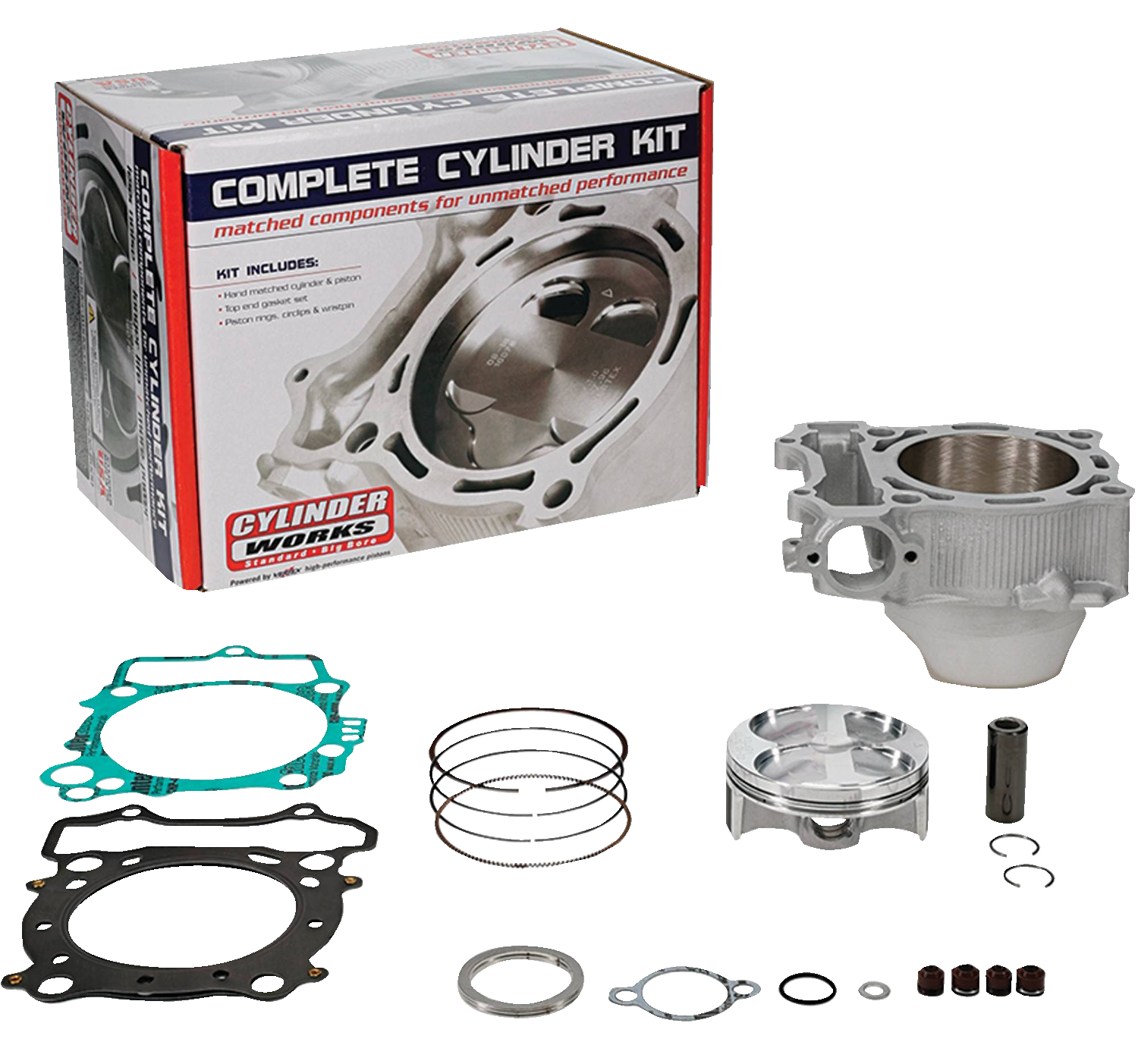 CYLINDER WORKS Cylinder Kit - Standard Bore - 77.00 mm - Yamaha CW20013K01