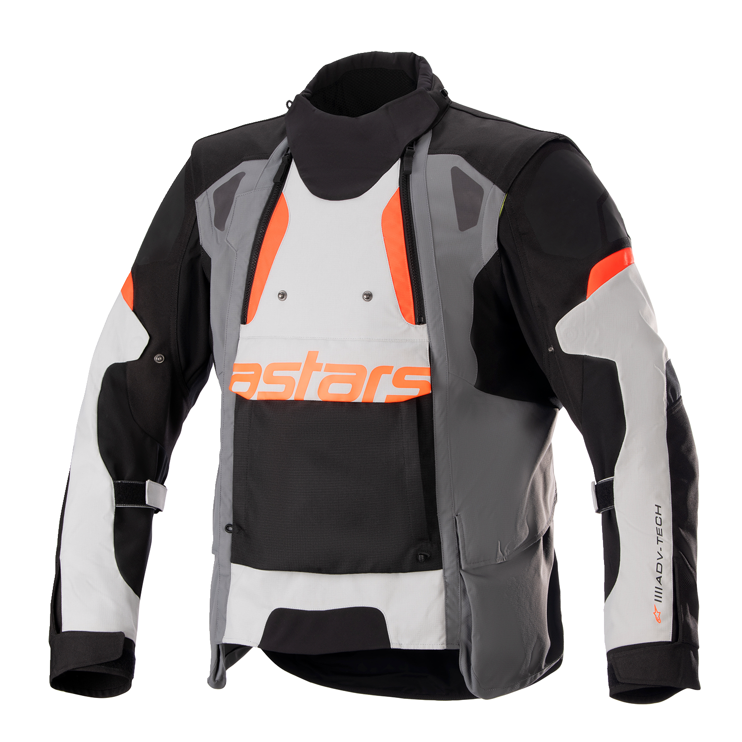 ALPINESTARS Halo Drystar® Jacket - Gray/Black - 4XL 320482290494X