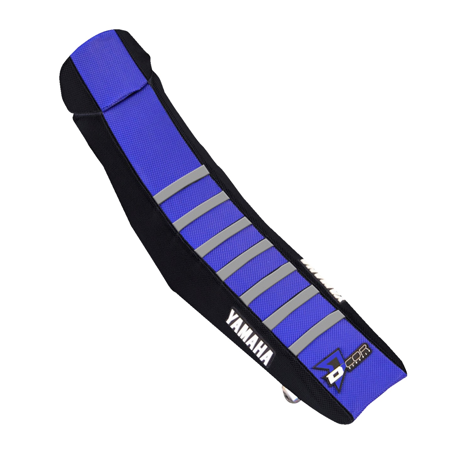 D'COR VISUALS Seat Cover - Blue/Black Star - YZ '23-'26 30-50-486