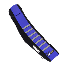 D'COR VISUALS Seat Cover - Blue/Black Star - YZ '23-'26 30-50-486