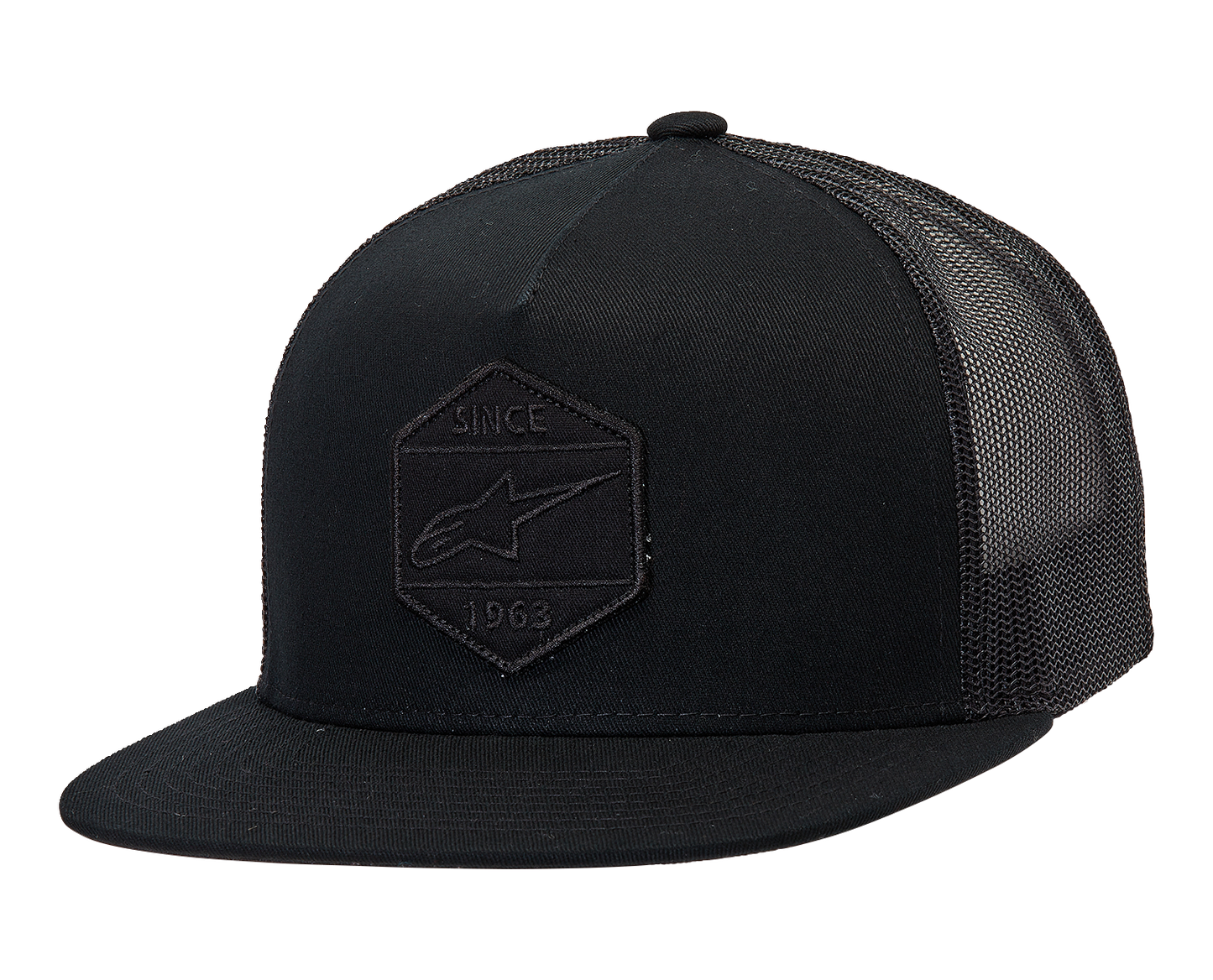 ALPINESTARS Bolt Trucker Hat - Black/Black - One Size 1213810141010OS
