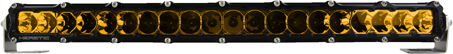 HERETIC Light Bar - 20" - Flood/Spot - Amber 52004