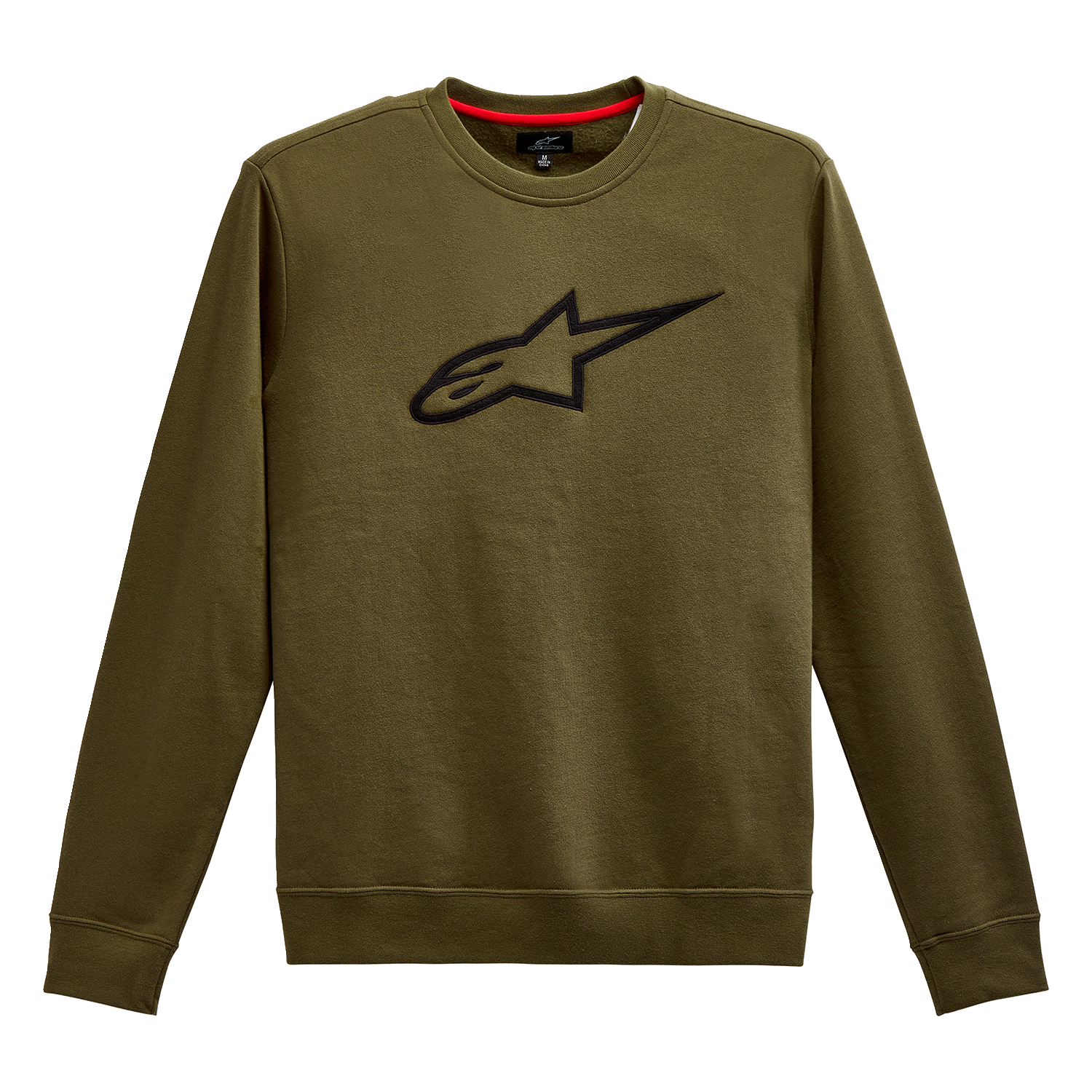 ALPINESTARS Ageless Crew Fleece - Military/Black - Medium 1212513226910M