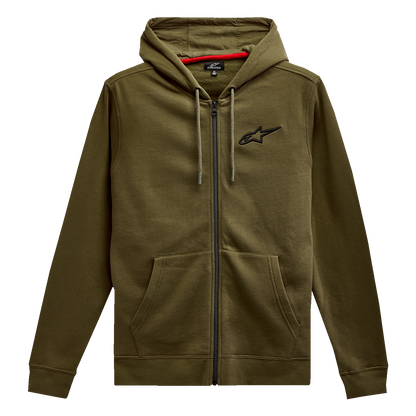 ALPINESTARS Ageless Zip Hoodie - Military/Black - 2XL 12125360069102X