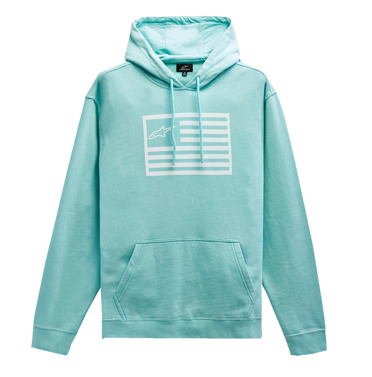 ALPINESTARS Artifact Hoodie - Light Aqua - Large 1213510207206L