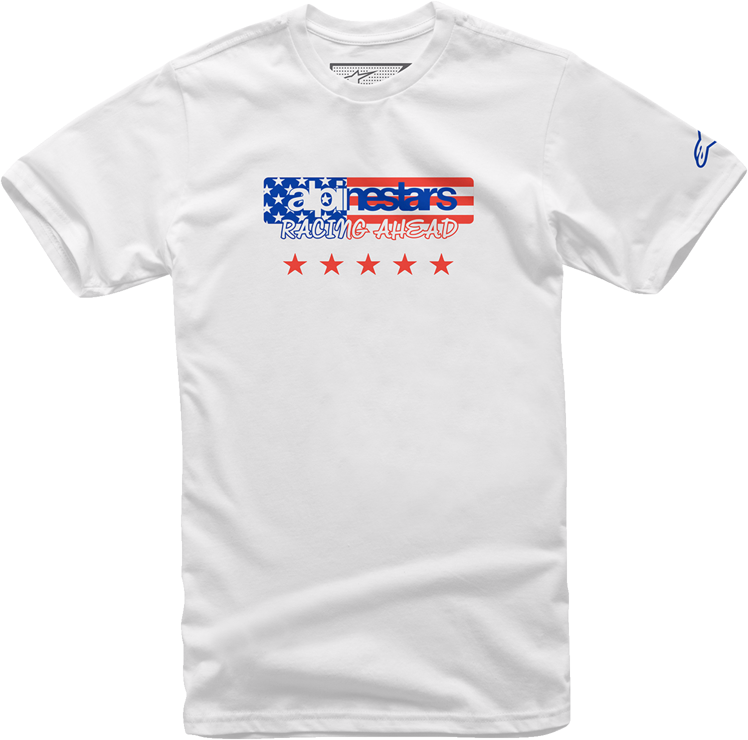 ALPINESTARS USA Again T-Shirt - White - Large 12137261020L