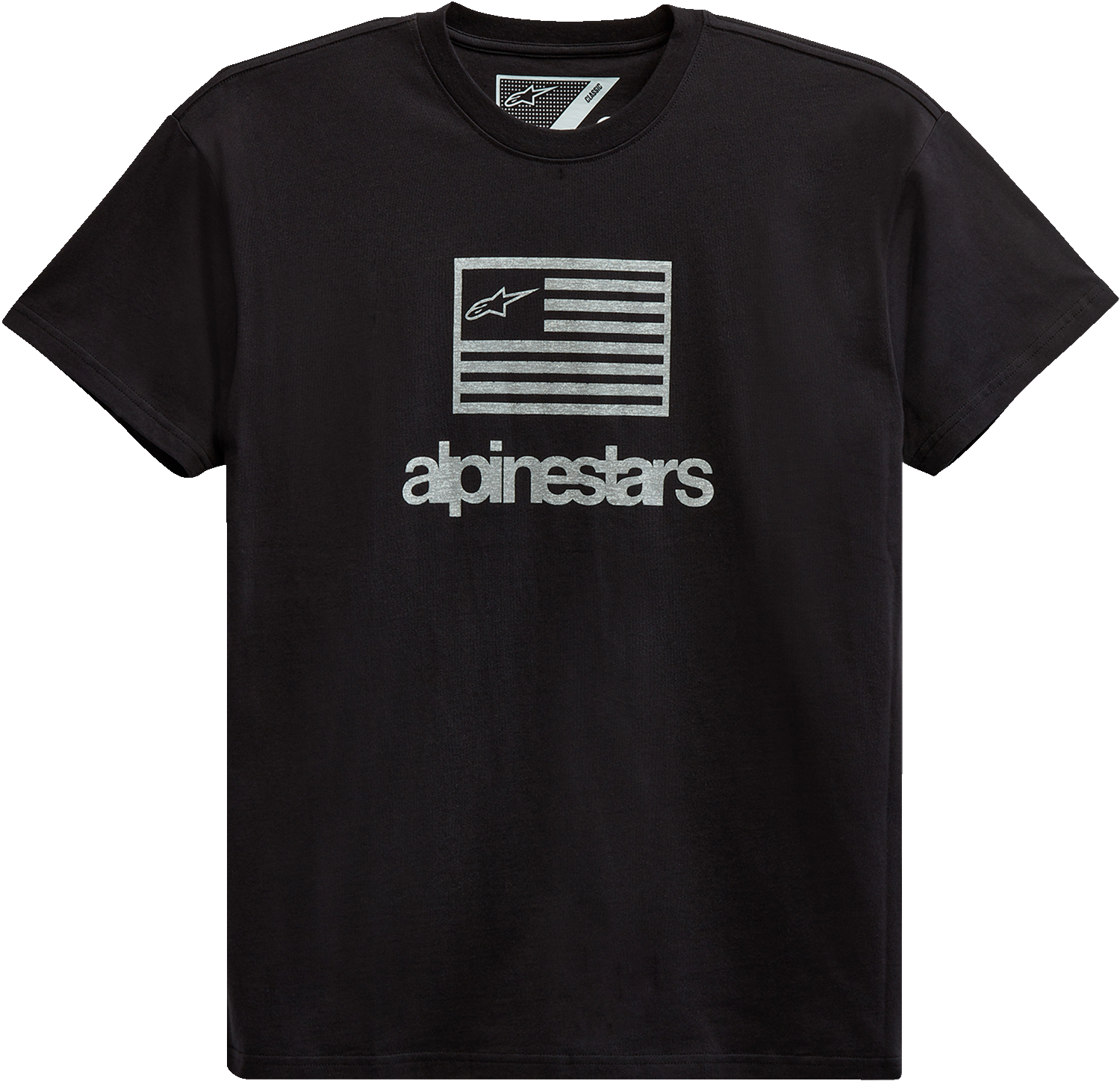 ALPINESTARS Flag T-Shirt - Black - 2XL 12137262010XXL