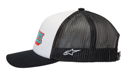 ALPINESTARS Delivery Trucker Hat - White/Black - One Size 1213810102010OS