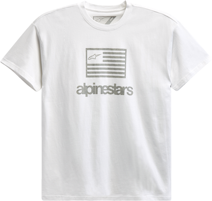 ALPINESTARS Flag T-Shirt - White - XL 12137262020XL