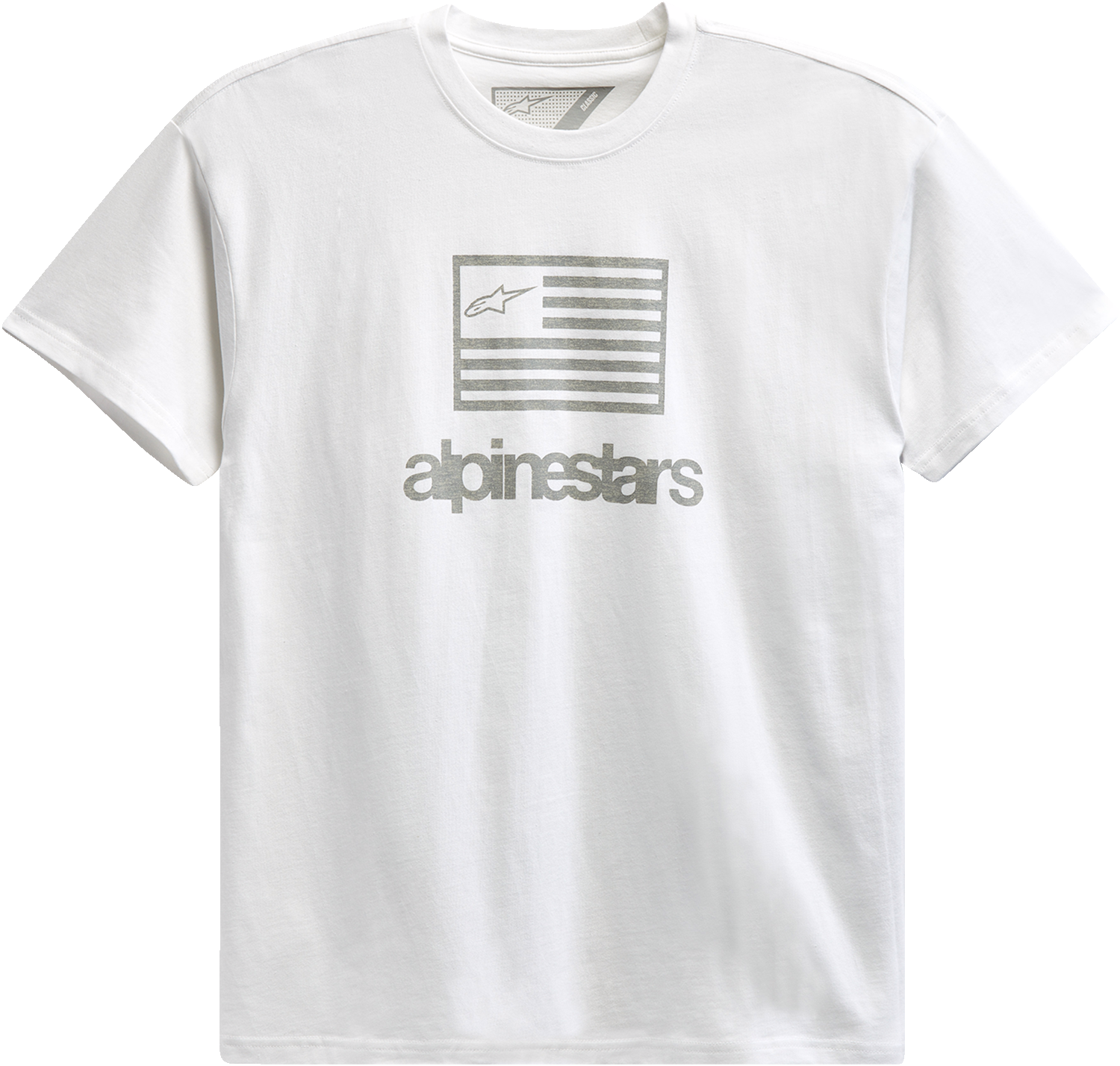 ALPINESTARS Flag T-Shirt - White - 2XL 12137262020XXL
