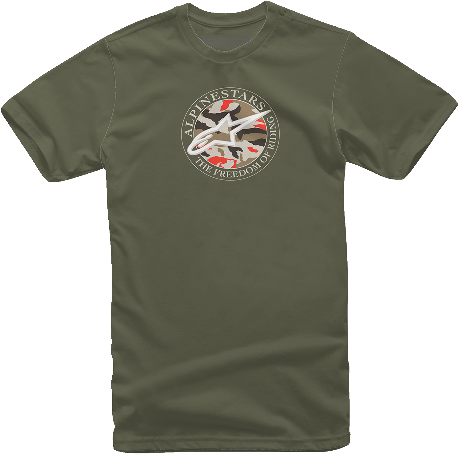 ALPINESTARS Dot Camo T-Shirt - Military - Medium 121372660690M