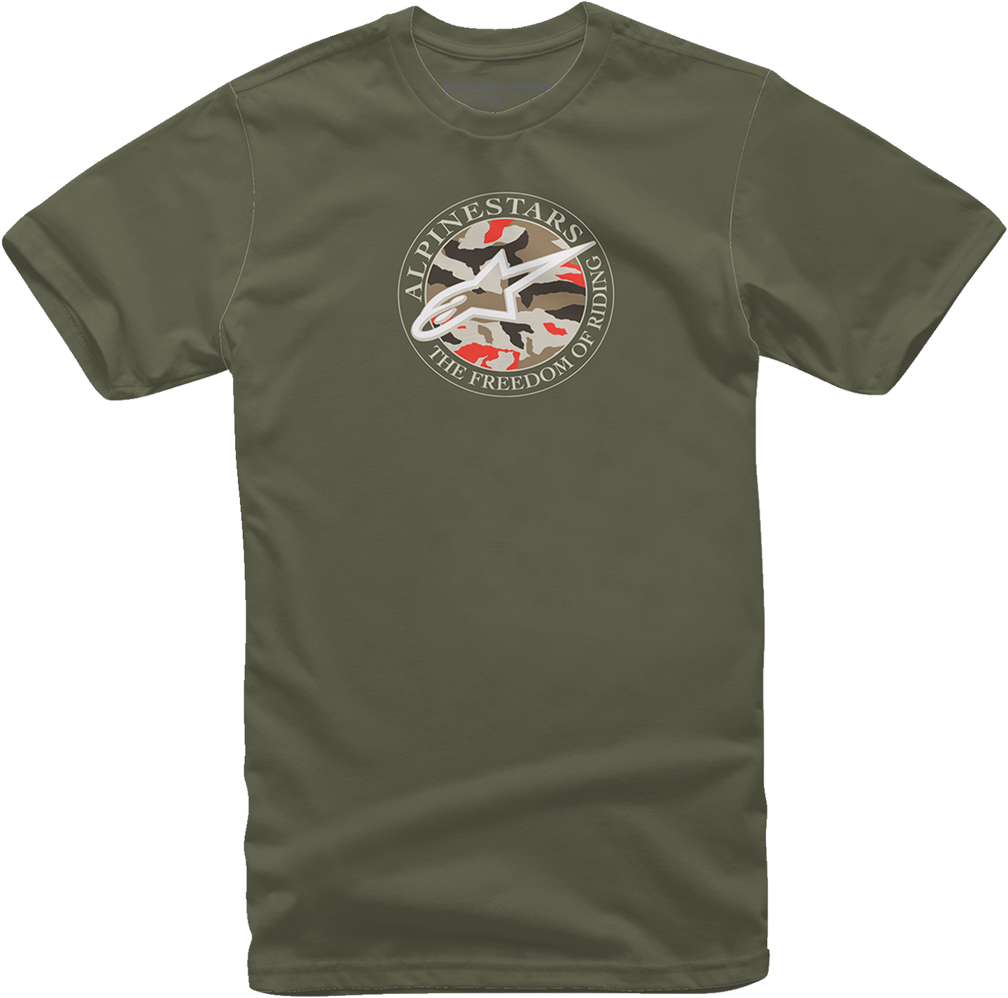 ALPINESTARS Dot Camo T-Shirt - Military - Large 121372660690L